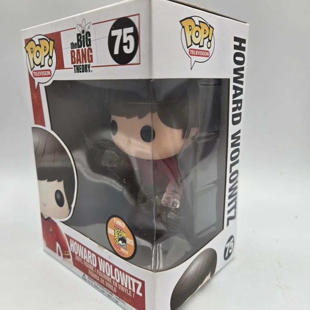 Howard Wolowitz Star Trek 2013 LE SDCC - Big Bang Theory - Vaulted Funko Pop 75